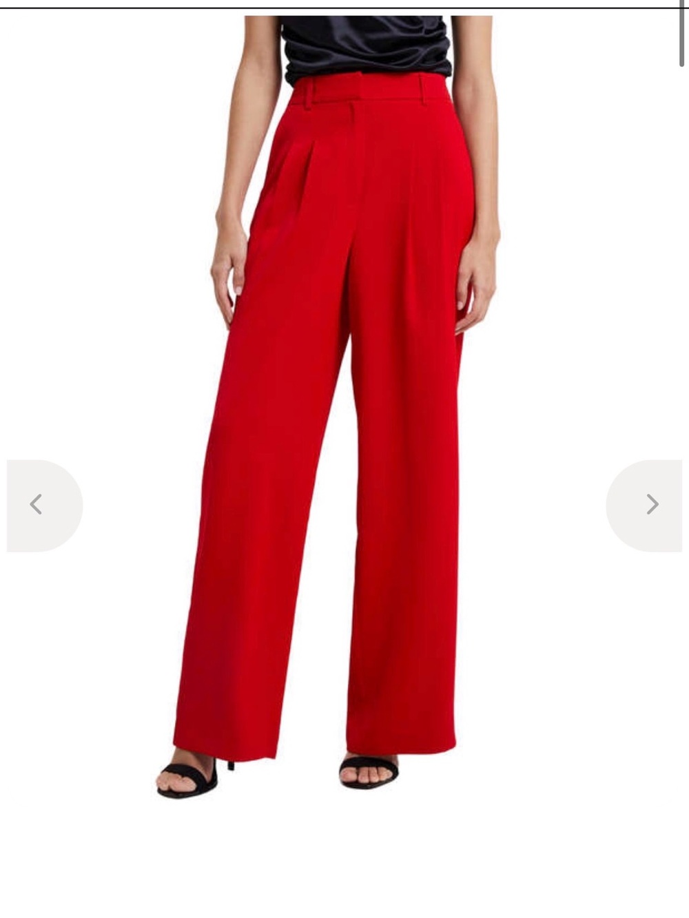 French Connection Harry Suiting Trousers Red